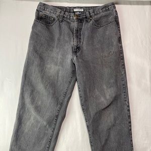 Vintage Guess by Georges Marciano Black Jeans Men's 36 Fits 32x33 Made in USA.